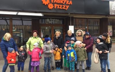 Przedszkolaki odwiedziły „Fabrykę pizzy”
